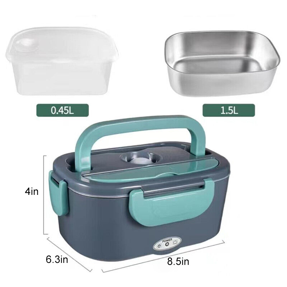 Electric Lunch Box Food Warmer Portable Leakproof Food Heater Car Home Picnic