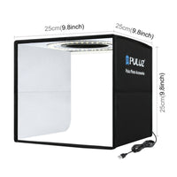 Thumbnail for 25CM Portable Photo Studio LED Light Tent Bar Cube Soft Box Room Photography