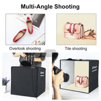 Thumbnail for 25CM Portable Photo Studio LED Light Tent Bar Cube Soft Box Room Photography