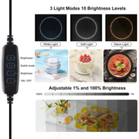 Thumbnail for 30CM Portable Photo Studio LED Light Tent Bar Cube Soft Box Room Photography