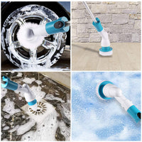 Thumbnail for Electric Cordless Spin Scrubber Super Power Scrubber Turbo Scrub Clean Brush