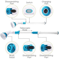 Thumbnail for Electric Cordless Spin Scrubber Super Power Scrubber Turbo Scrub Clean Brush