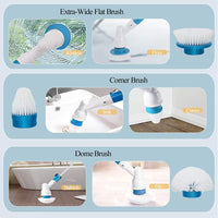Thumbnail for Electric Cordless Spin Scrubber Super Power Scrubber Turbo Scrub Clean Brush