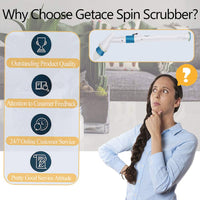 Thumbnail for Electric Cordless Spin Scrubber Super Power Scrubber Turbo Scrub Clean Brush