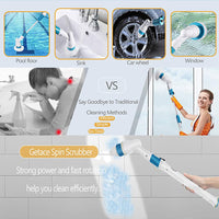 Thumbnail for Electric Cordless Spin Scrubber Super Power Scrubber Turbo Scrub Clean Brush