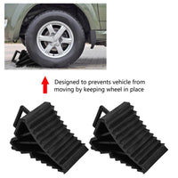 Thumbnail for 4PCS Wheel Chock Tough Chocks Stops Car Trailer Boat Caravan