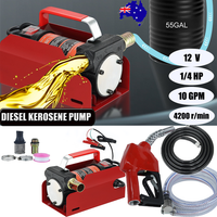 Thumbnail for 12V Portable Electric Oil Transfer Extractor Fluid Suction Pump Diesel Siphon AU