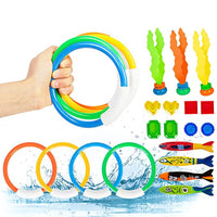 Thumbnail for Kids Pool Diving Toys Set Underwater Games Fun Swimming Training Summer Toys