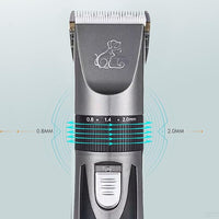 Thumbnail for Pet Clippers Dog Grooming Clippers Cordless Electric Hair Trimmer Shaver Kit Hot