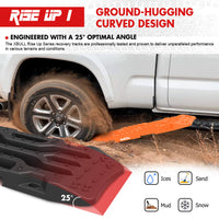 Thumbnail for X-BULL 4X4 Recovery Tracks Boards 2PCS 12T Sand Snow Mud tracks With Mounting pins Bolts