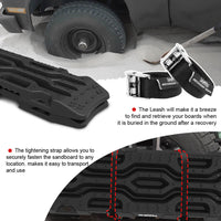 Thumbnail for X-BULL 4X4 Recovery Tracks Boards 2PCS 12T Sand Snow Mud tracks With Mounting pins Bolts