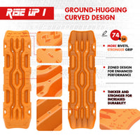 Thumbnail for X-BULL 4X4 Recovery Tracks Boards 4PCS Sand Mud Snow Tracks Car Truck 4WD RISEUP