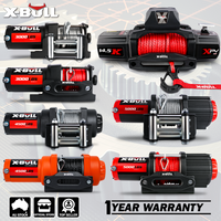 Thumbnail for X-BULL Electric Winch 12V 5000LBS Synthetic Rope Wireless remote ATV UTV Boat Trailer