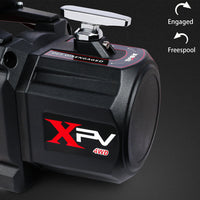 Thumbnail for X-BULL 12V Electric Winch 14500LBS synthetic rope with Recovery Tracks Gen2.0 Black