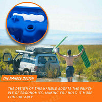 Thumbnail for X-BULL Recovery tracks Mud Snow / Sand tracks / Grass 4X4 Caravan 2pairs 4WD Gen 3.0 - Blue