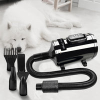 Thumbnail for Floofi Pet Hair Dryer LCD (Black) FI-PHD-112-DY