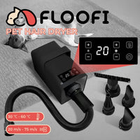 Thumbnail for Floofi Pet Hair Dryer (Black) FI-PHD-115-DY