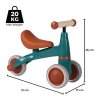 Thumbnail for GOMINIMO 3 Wheels Baby Balance Bike (Green)