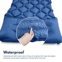 Thumbnail for KILIROO Inflatable Camping Sleeping Pad with Pillow (Navy Blue)