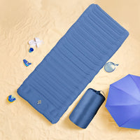 Thumbnail for KILIROO Inflatable Camping Sleeping Pad (Blue)