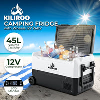 Thumbnail for KILIROO Portable Camping Fridge 45L