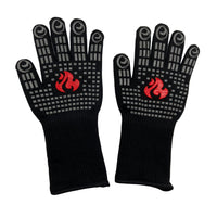 Thumbnail for KILIROO BBQ Grill Gloves 35cm With Non-Slip Silicone KR-BG-100-YG