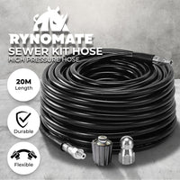 Thumbnail for RYNOMATE High Pressure Cleaning Washer with M14 Threaded Joint (20m) RNM-HPW-100-JYE