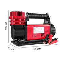 Thumbnail for RYNOMATE 540W Car Air Compressor for Car Tires (Red)