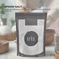 Thumbnail for 100g Epsom Salt - Magnesium Sulphate Bath Salts For Skin Body Baths Sulfate