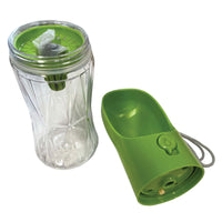 Thumbnail for 380ml Portable Pet Water Bottle with Filter - Travel Drinking Cup For Dogs Cats