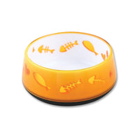 Thumbnail for 300ml Cat Bowl Orange Love - AFP Kitten Pet Food Water Feeding Anti Slip Dish