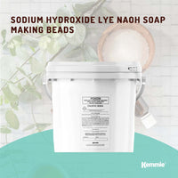 Thumbnail for 5Kg Caustic Soda Pearls Tub Food Grade Sodium Hydroxide Lye NaOH Soap Making