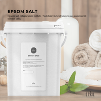 Thumbnail for 1.3kg Epsom Salt Tub - Magnesium Sulphate For Bath Skin Body Skin Care