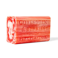 Thumbnail for 2x 200g Goats Milk Soap Bars - Berries Scent Pure Natural Australian Skin Care