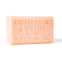 Thumbnail for 2x 200g Goats Milk Soap Bars - Melon Scent Pure Natural Australian Skin Care