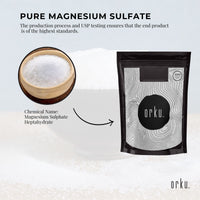 Thumbnail for 100g USP Epsom Salt Pharmaceutical Grade - Magnesium Sulfate Body Bath Salts