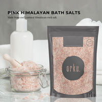 Thumbnail for 100g Pink Himalayan Bath Salts - Natural Crystal Rocks - Spa Therapy Body Scrub