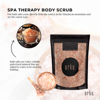 Thumbnail for 500g Pink Himalayan Bath Salts - Natural Crystal Rocks - Spa Therapy Body Scrub