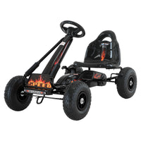 Thumbnail for Kahuna G95 Kids Ride On Pedal-Powered Go Kart - Black