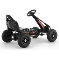 Thumbnail for Kahuna G95 Kids Ride On Pedal-Powered Go Kart - Black