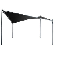 Thumbnail for Wallaroo 3x3m Butterfly Steel Gazebo - Charcoal