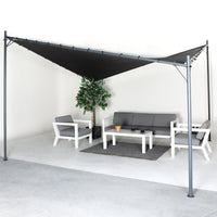 Thumbnail for Wallaroo 3x3m Butterfly Steel Gazebo - Charcoal