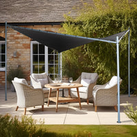 Thumbnail for Wallaroo 3x3m Butterfly Steel Gazebo - Charcoal