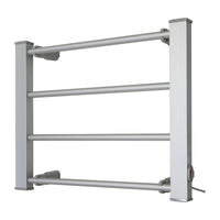 Thumbnail for Pronti Heated Towel Rack Electric Bathroom Towel Rails Warmer Ev-60 -silver