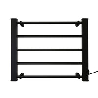 Thumbnail for Pronti Heated Towel Rack Electric Bathroom Towel Rails Warmer Ev-90 -black