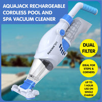 Thumbnail for Aquajack 211 Cordless Rechargeable Spa and Pool Vacuum Cleaner