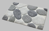 Thumbnail for Pebble 3D Design Tufted Soft Pile Bathmat - 50x80