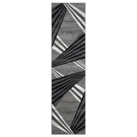 Thumbnail for Adore Geometric Textural Rug - Grey - 160x160