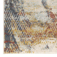 Thumbnail for Oriental Multi Hues Rug - Cream - 160x230