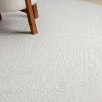 Thumbnail for Grande Jacquard Rug - Ivory - 160x230